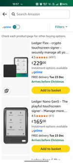 Ledger Flex E Ink Touchscreen Crypto Wallet Oxidate Green