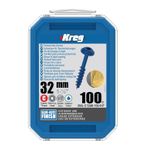 Kreg Pocket Hole Screws SML-C125B-100 32mm 1-1/4" Coarse Thread Maxi-Loc #2Drive