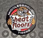 Middlesbrough Heat Floors Tigers 2025 Enamel Pin Badge