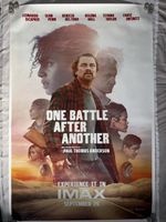 ONE BATTLE AFTER ANOTHER – IMAX DISPLAY 48X71 – RARE – ROLLED