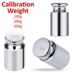 Calibration Weights 100g 200g 500g – Nickel Steel Precision Scale Test Weight
