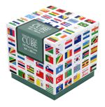 Flags of the World 100 Piece Puzzle – Educational Gift Cube, Fun Learning