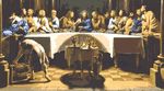 Last Supper Religion Jesus Cross Stitch Kit 20" x 11" Cross stitch Kit 14 count