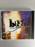 Signed Bush Razorblade Suitcase CD Leaflet Insert Signed By All Original Members