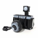 Inflatable Camera with Strap Portable Toy Retro for Costumes