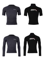 TBF THERMAL UV50 Rash Vest - Adults Unisex Rashie Top Fleece Lined Layer Warm 
