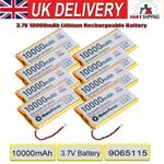 10000mAh 3.7V Lipo Battery Lithium Battery Micro PH2.0 Plug for Raspberry Pi UPS