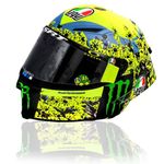 Valentino Rossi VR46 1:5 Scale Moto GP Mini Helmet Misano Race 2 2021