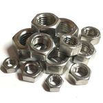 HEXAGON FULL NUTS A2 STAINLESS STEEL M2 M2.5 M3 M4 M5 M6 M8 M10 M12 M14 M16 M20