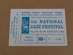 Rolling Stones 1964 4th National Jazz Festival Richmond complete Concert Ticket