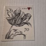 USA Stamp Flower 70 Cent Mint Never Hinged 2015 Black White Red