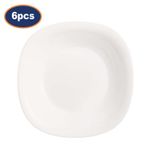 Soup Plate Luminarc Carine Glass 21cm Serving Stew Pasta Dish Microwave Safe 6pc