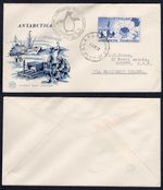 AAT 1956 Macquarie Is Pmk on cover to Sydney