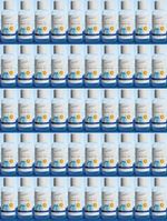 50 x TRAVEL SIZE 50 ML 70% ALCOHOL ANTIBACTERIAL HAND SANITISER READY TO USE