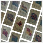 Kensitas Cigarettes British Empire Flags Silk Set – Complete 48/48 – Original