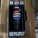 Pepsi Max Tumbler with 2 Cans Limited Edition