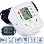 2026 Digital Automatic Blood Pressure Monitor Upper Arm BP Machine Heart Rate UK