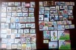 LAOS - 100+ M/M & used (all different) + 4 x m/sheets. Good selection (RefY13)
