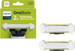 Philips Oneblade Skin-Protect Intimate Blade Heads, Compatible with All Oneblade
