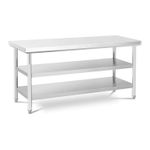 Stainless Steel Commercial Kitchen Catering Prep Table 2/3 Tier Work Bench