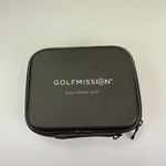Golfmissions Hard Shell Zip Up Golf Valuables Bag. Approx 5” By 4”