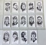 Lambert & Butler Famous British Airmen & Airwomen Cigarette Cards 1935 Part Set