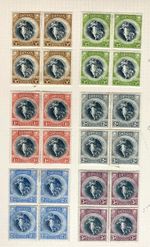 BARBADOS 1920 VICTORY SET BLOCKS