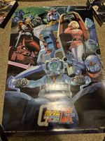 Mobile Suit Gundam DX Poster B2 1997 PlayStation Official Promo PS2 Rare 