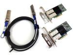 40G Network Kit 2x Mellanox ConnectX-3 Pro CX314A PCIe x8 40GB + 3m QSFP+ DAC