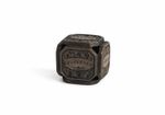 Antique Early Victorian Days of the Week Six-Sided Wax Seal Cube c.1840–1860