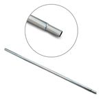 1.5m 5ft 152cm x 1.75'' 44mm OD Aluminium Interlocking Swaged Mast Pole Section