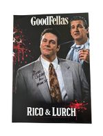 Only Fools and Horses Goodfellas Advertising Poster A3 Double Signed Rico Lurch
