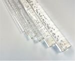 Acrylic Rod Round Bubble Plastic Bar Clear Dia 5 6 10  15 12 20mm, 100 to 600mm