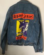Rolling Stones Urban Jungle Tour Official Denim Jean jacket Brockum vintage Rare