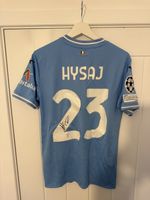 ELSEID HYSAJ SS Lazio Match Issue Signed Home shirt with COA vs Celtic 