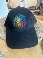 Coldplay Unisex Trucker Hat a Head Full of Dreams, Flower of Life, Coldplay Tour