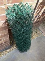 Chain Link Fence new 8m Green Mesh Heavy Duty, off Cut Left over.