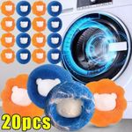 Pet Hair Remover for Laundry Washing Machine Reusable Cat Dog Fur Lint Catcher