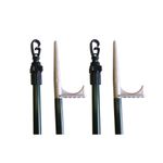 4 Hide Poles Set Solid Kit Pigeon Shooting Decoy Pole - Standard or Heavy Duty