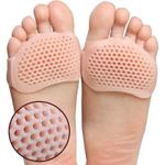 2 x Gel Metatarsal Sore Ball Foot Pain Cushions Pads Insoles Forefoot Support UK