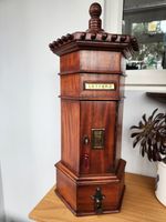 A rare Victorian style hexagonal country house letter box