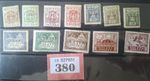 POLAND PO's IN TURKEY. Full set of unused 1919 stamps with Levant o/prints(R380)