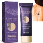 Body Concealer - Waterproof Tattoo Cover up and Leg Makeup for Veins, Scars, and
