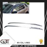 Fits Land Rover Discovery Sport Silver Roof Rails 2014+ Panoramic Rails OE Style