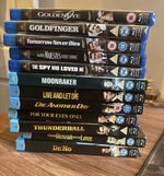 12 007 James Bond BLU RAY Movies FACTORY SEALED 