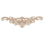 Lightweight Wood Carving Applique for Vintage Furniture and Wall Decoration