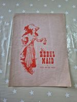 Vintage Program For The Rebel Maid at The Granada Theatre, Shrewsbury, 1952