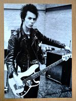 Sex Pistols / Sid Vicious - Classic Magazine Picture Clipping / Mini-Poster RARE