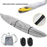 Heavy Duty Kayak Storage Cover with Waterproof ZIP and UV Resistant Material