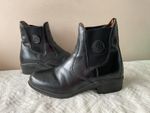 MOUNTAIN HORSE real leather black jodhpur boot size 6.5/40